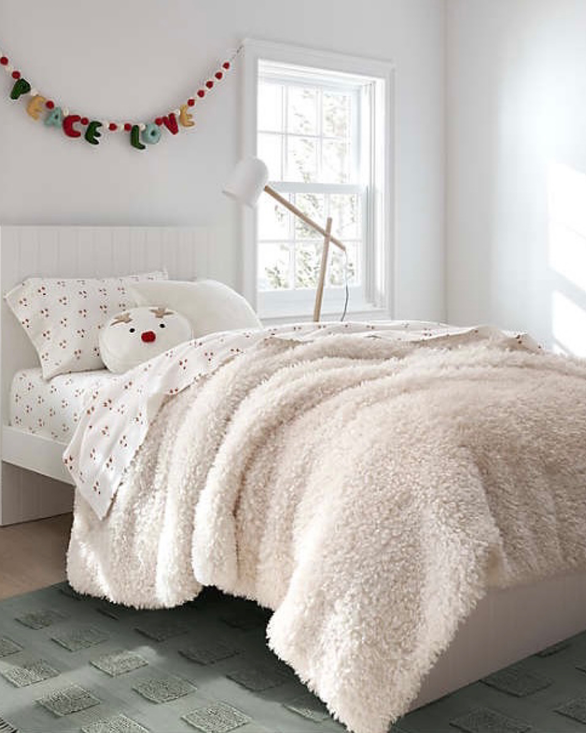✨Sale Alert✨ This incredibly plush and soft Kids Twin Curly Mongolian Faux Fur Comforter is almost 60% off! The comforter features curly faux fur on one side and a smooth, sleek reverse side. The neutral ivory color is perfect for any bedroom and matches most design themes. Designed for warmth and comfort, this is a must-have comforter! At this price it will sell fast so get yours soon and buy another as a gift.

#LTKkids #LTKGiftGuide #LTKHoliday