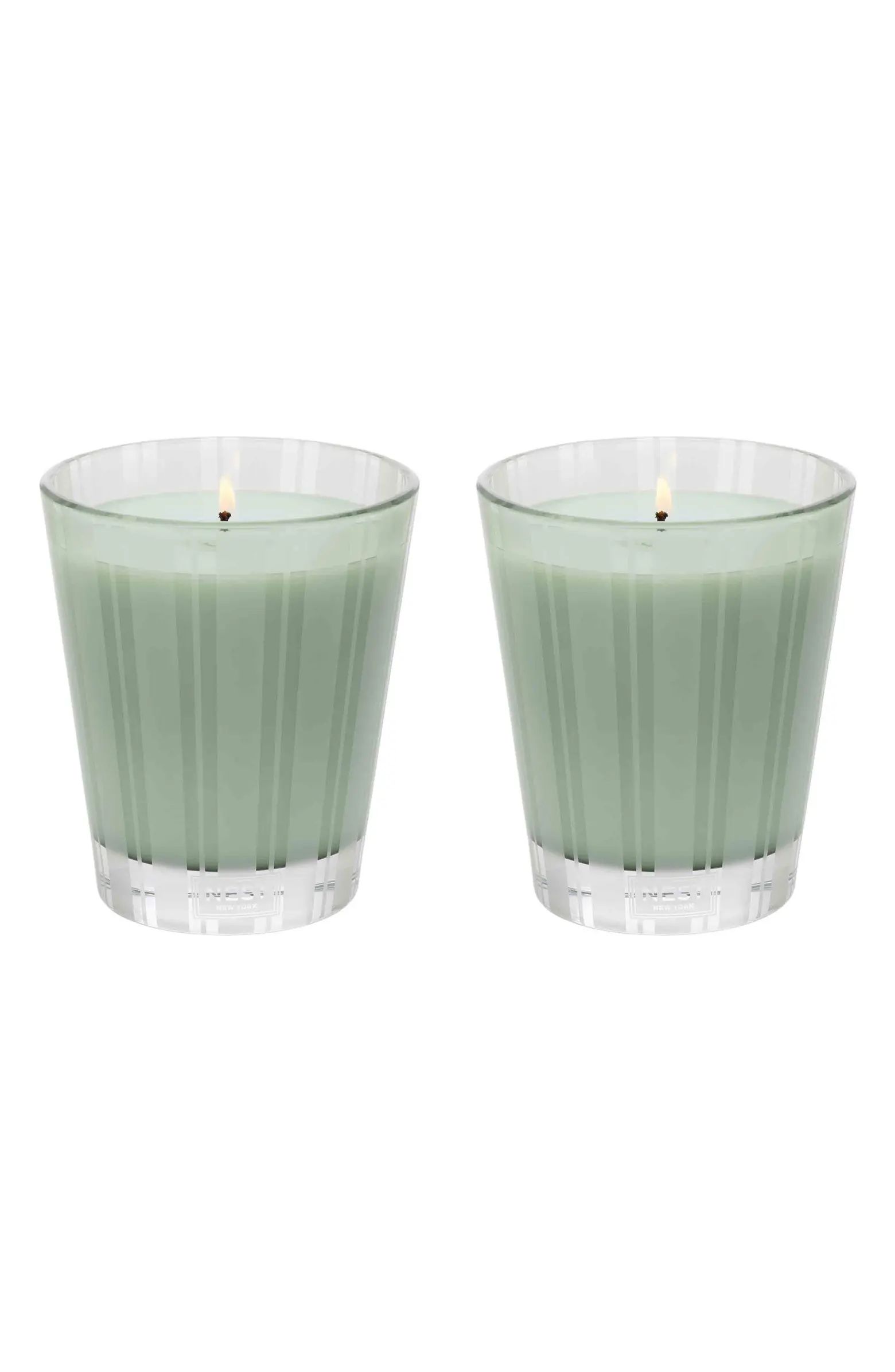 NEST New York Wild Mint & Eucalyptus Candle Duo $92 Value | Nordstrom | Nordstrom