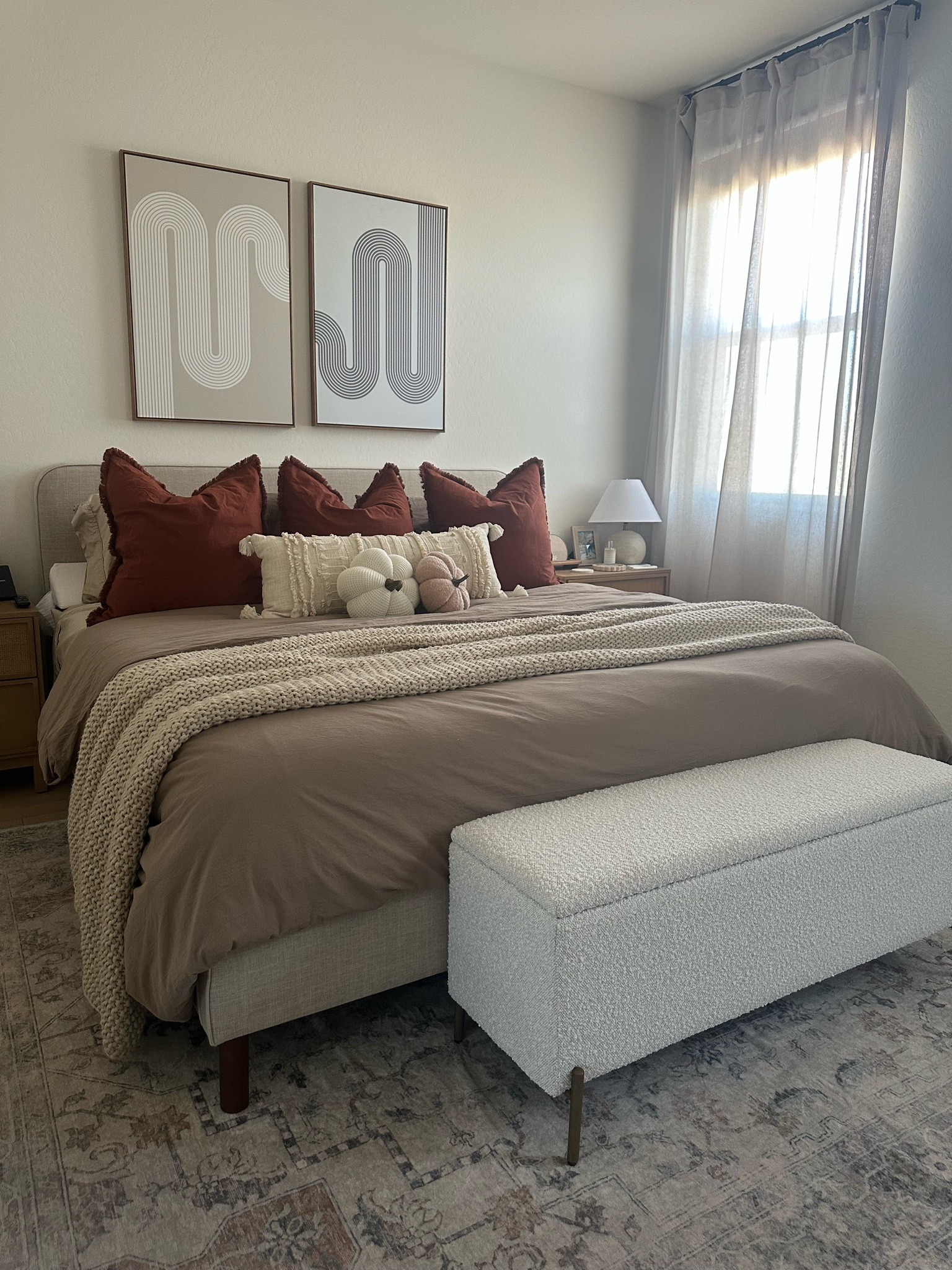 absolutely obsessed with my fall bedding 💘

#LTKSeasonal #LTKHome #LTKFallSale