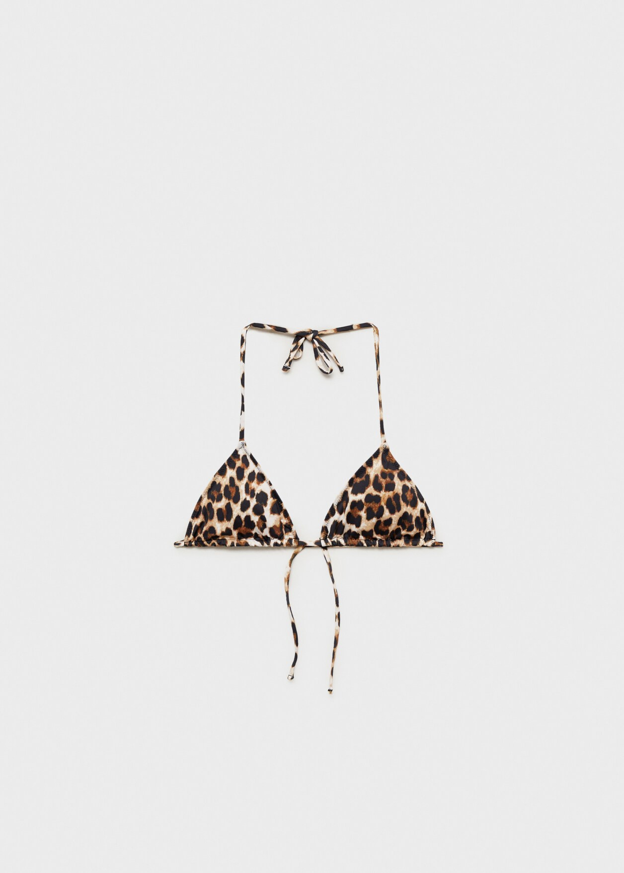 Bikini-Top mit Leopardenmuster - Damen | MANGO Österreich | Mango EU