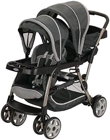 Graco Ready2Grow LX Stroller | 12 Riding Options | Accepts 2 Graco SnugRide Infant Car Seats, Gla... | Amazon (US)