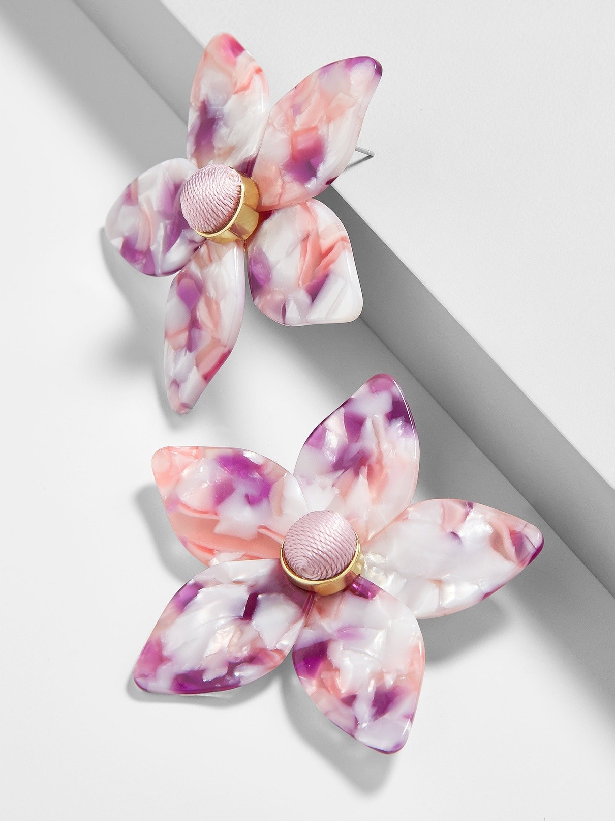 Amariella Flower Stud Resin Earrings | BaubleBar (US)