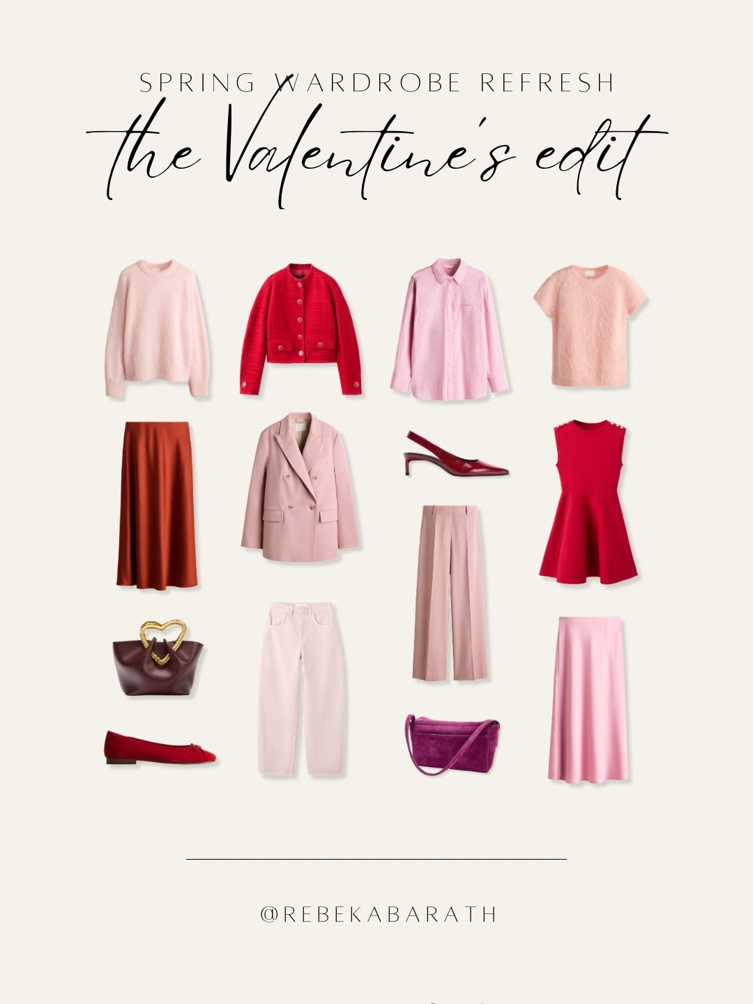 spring wardrobe refresh // the valentine’s edit

style edits | valentine’s day | spring fashion 

#LTKSeasonal #LTKValentine