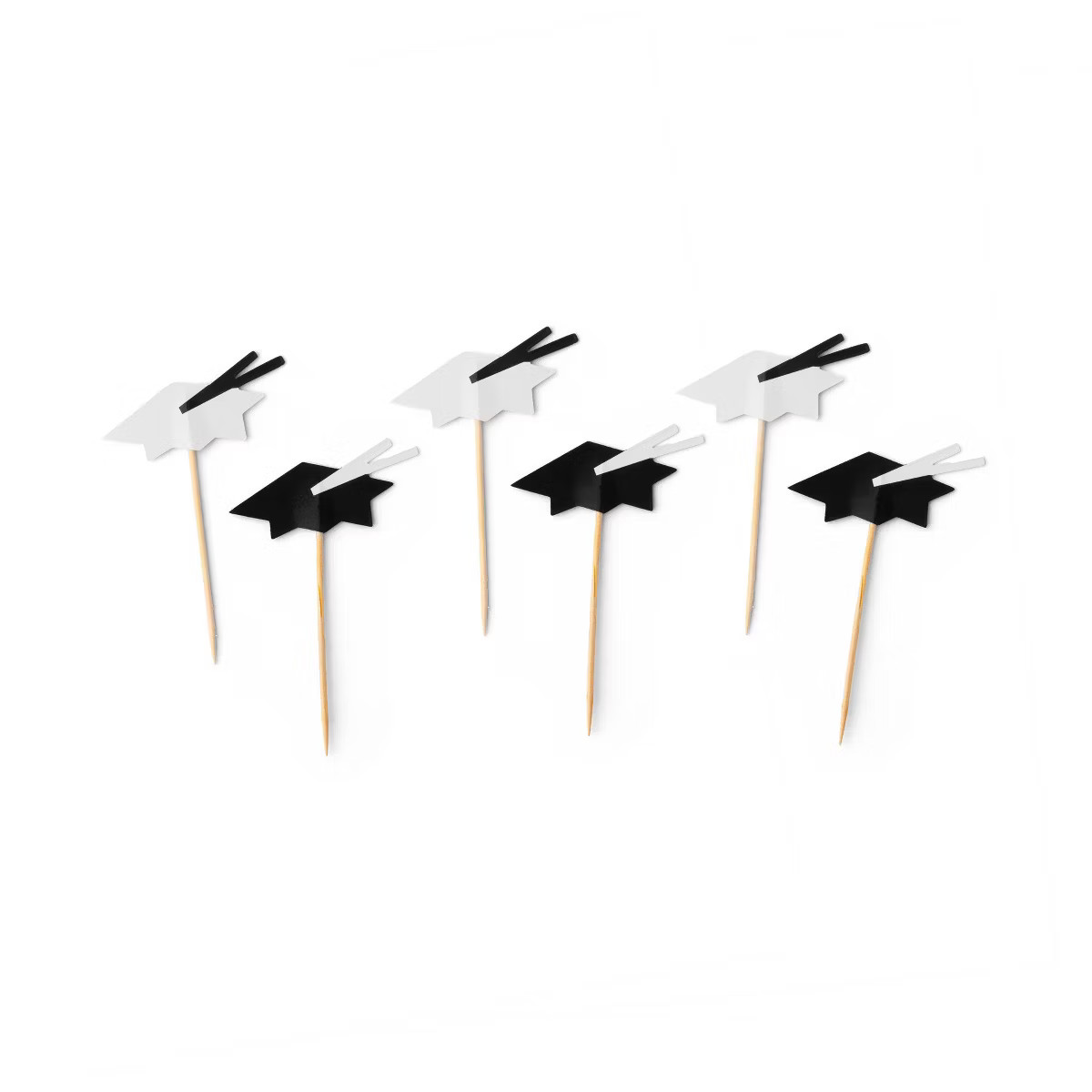 Grad Hat Cupcake Toppers by Bonjour Fete - 16ct | Target