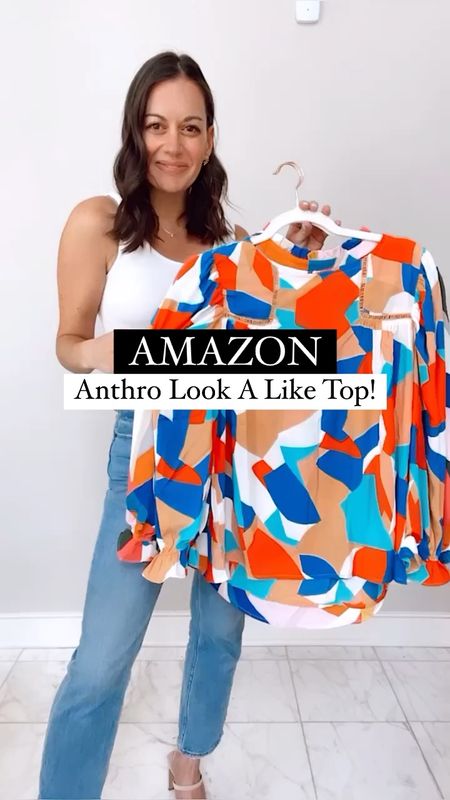 Anthro look a like top - runs true to size, wearing a small. Abercrombie ankle jeans (Tts to small), amazon heels (Tts) 

Date night outfit, girl’s night outfit, spring fashion, spring outfit 



#LTKSeasonal #LTKunder50 #LTKstyletip