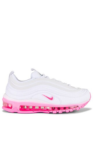 Air Max 97 Se Sneaker in White, Pink Spell, & Pink Foam | Revolve Clothing (Global)