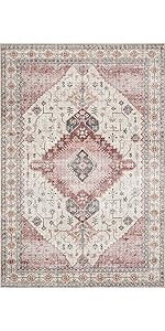 Loloi II SKYESKY-02IVBY2339 Skye Area Rug 2'-3" X 3'-9" Ivory/Berry | Amazon (CA)