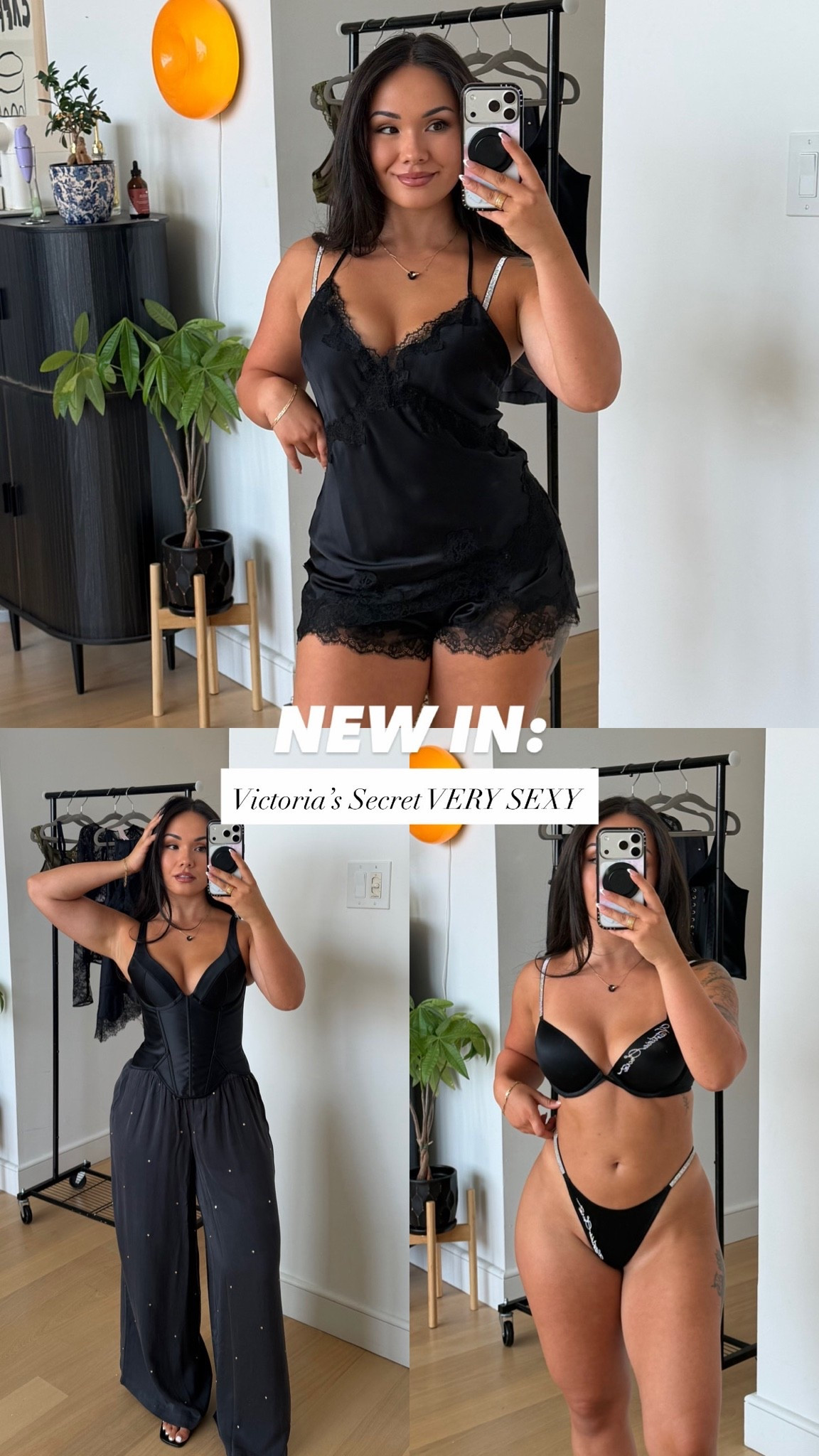NEW IN @victoriassecret Very Sexy <3 I’m wearing a size small in all clothing and small short in the pants! #VSpartner #liketkit