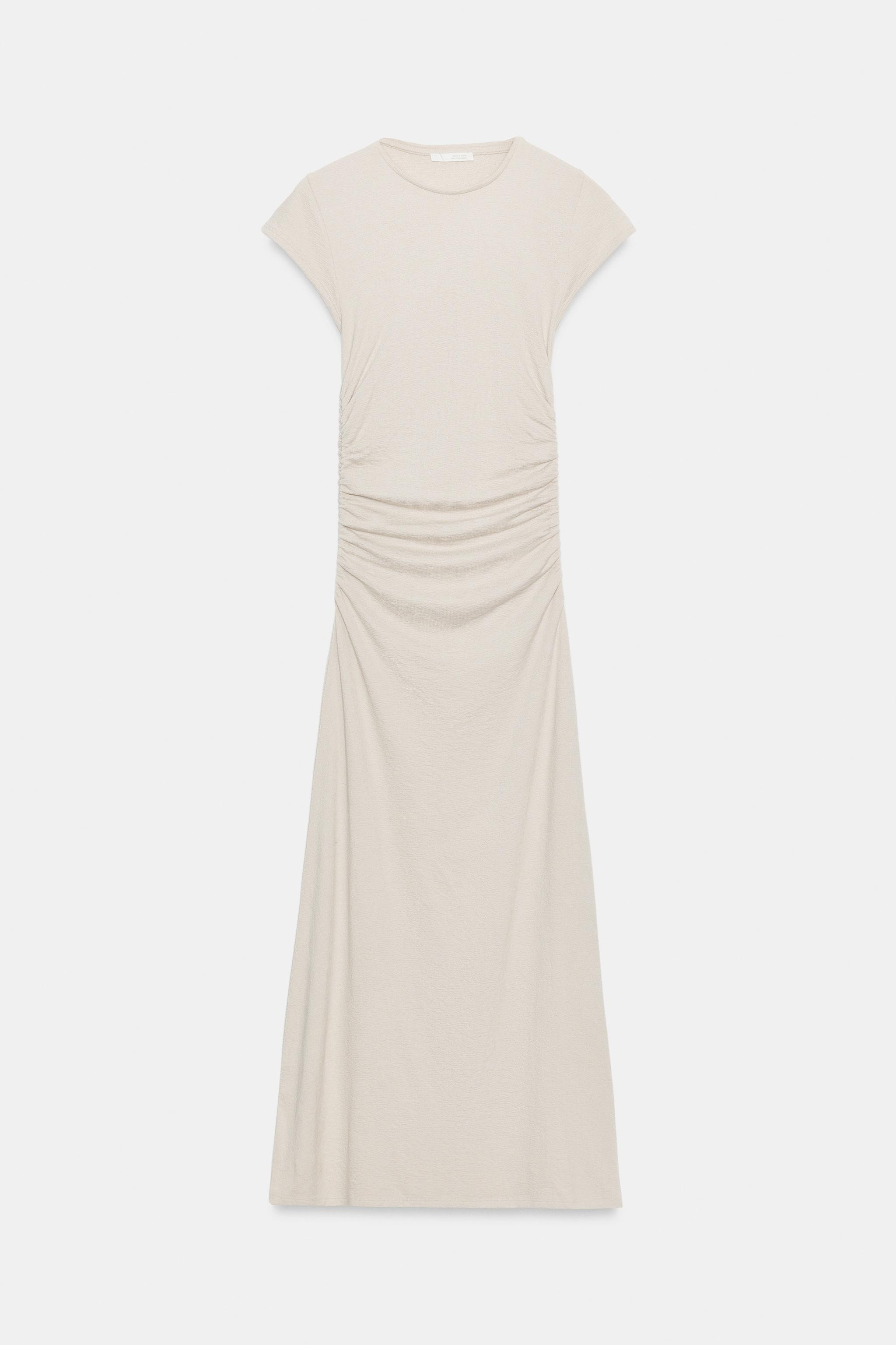 DRAPED MIDI DRESS | Zara US