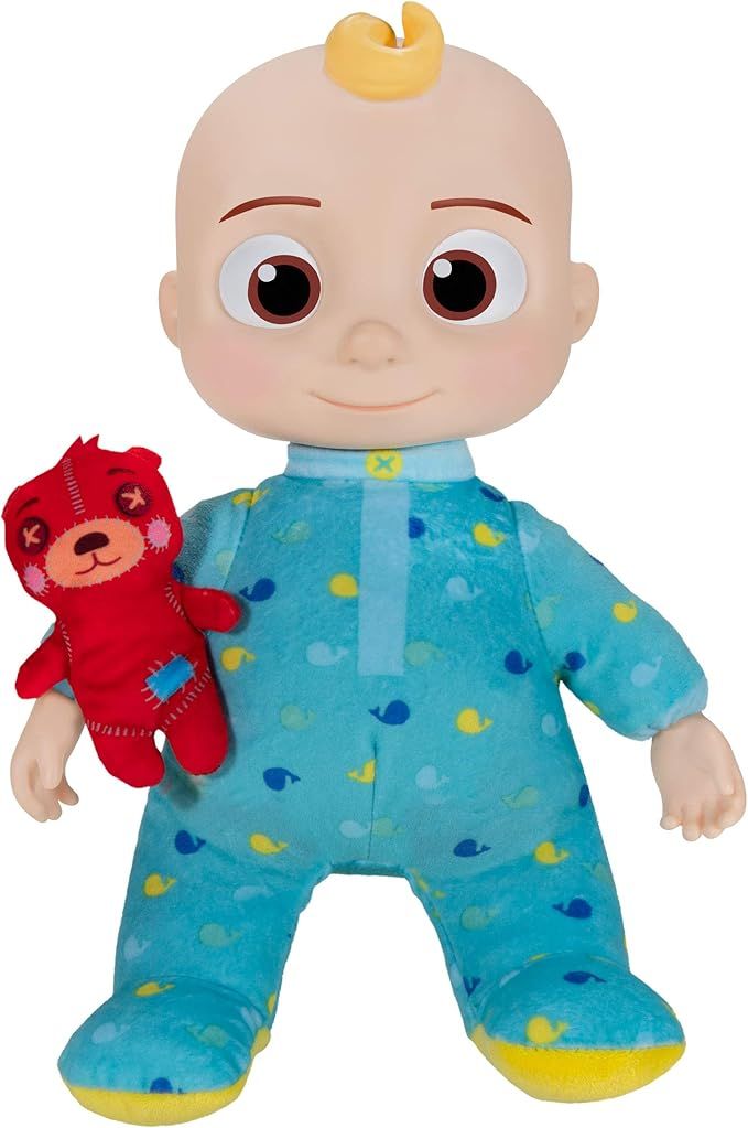 CoComelon Musical JJ Plush Doll - Press Tummy to Sing Bedtime Song Clips - Includes Feature and S... | Amazon (US)