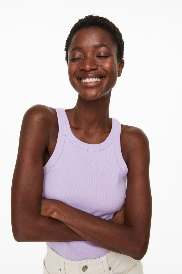 Ribbed Tank Top | H&M (US + CA)