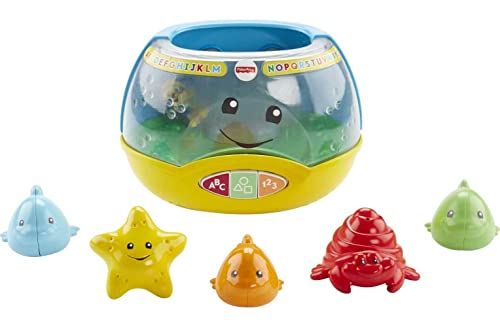 Fisher-Price Laugh & Learn Magical Lights Fishbowl, interactive baby toy with educational songs f... | Amazon (US)