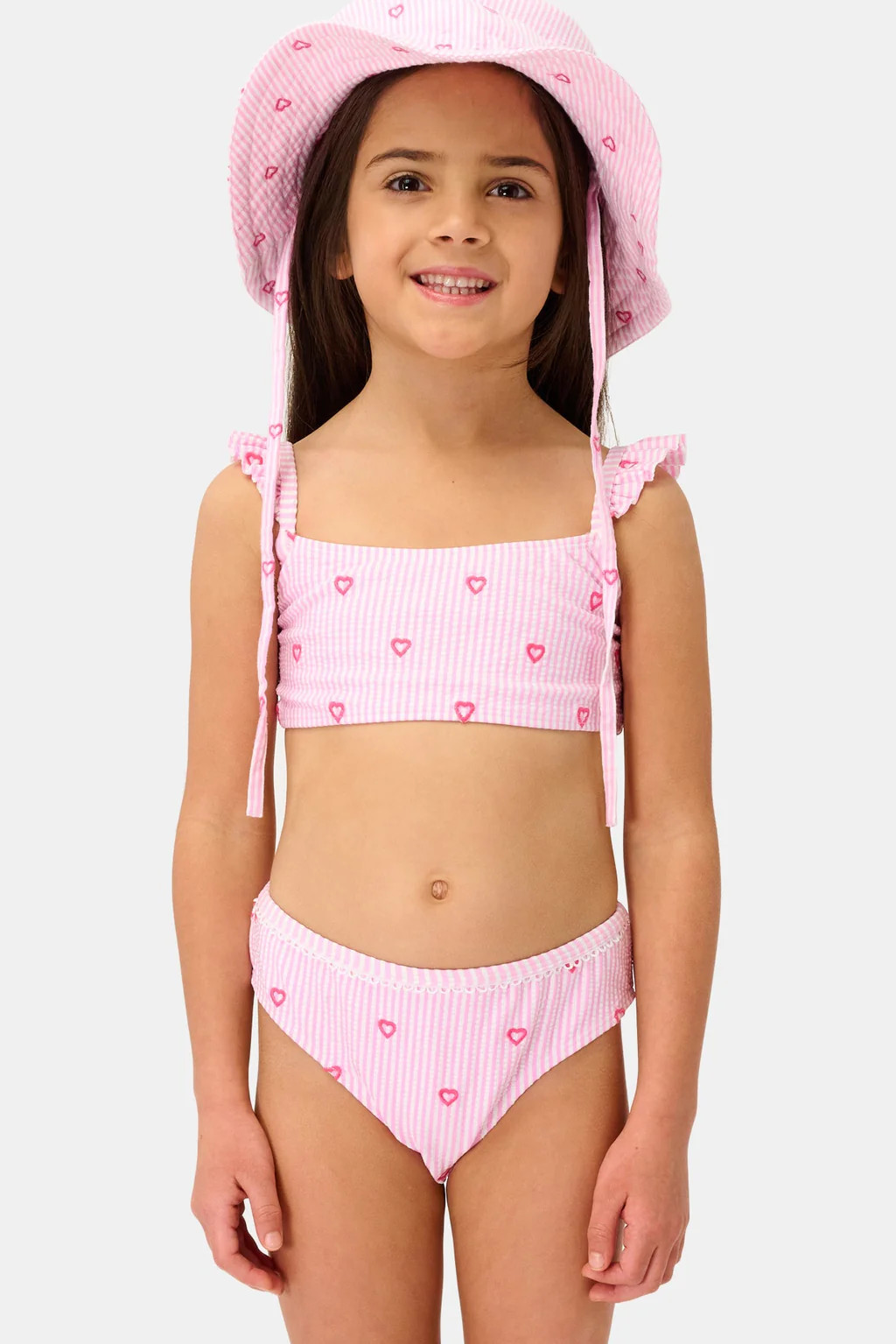 Kids Mini Hearts Rory Swimsuit | Roller Rabbit
