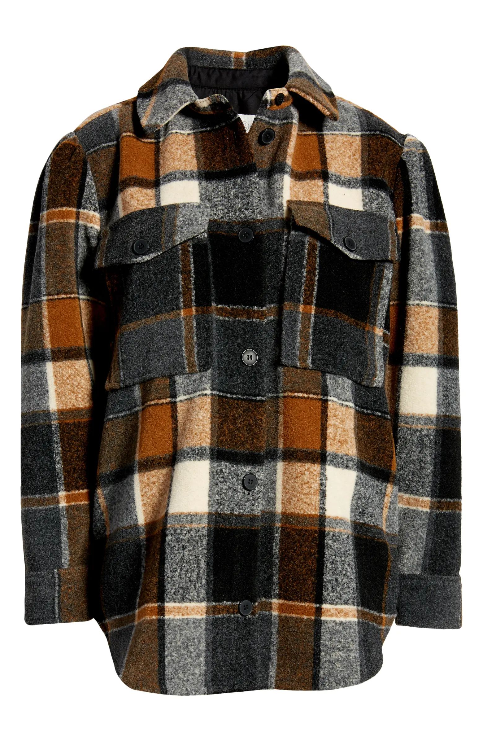 Plaid Shirt Jacket | Nordstrom