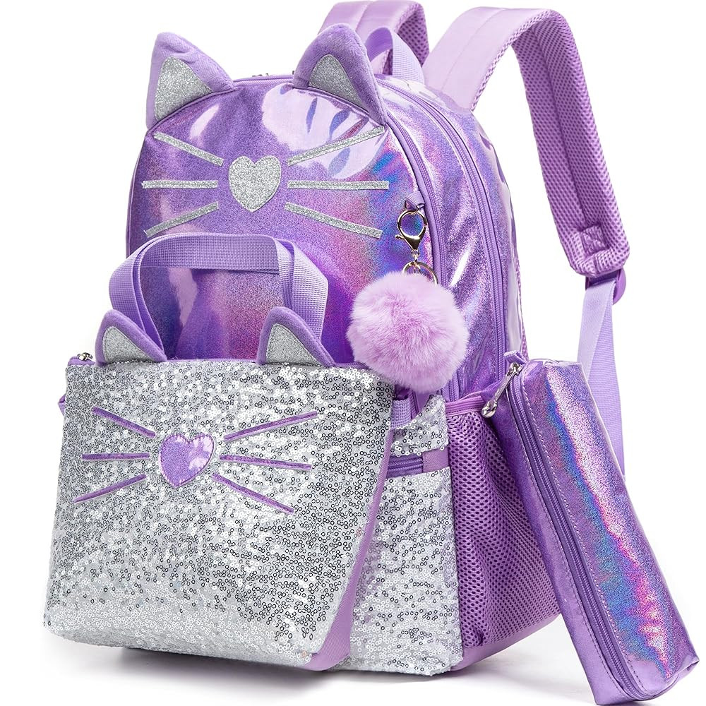 Meetbelify Backpack for Girls Backpacks for Elementary Preschool Students Kids School Cute Backpa... | Amazon (US)