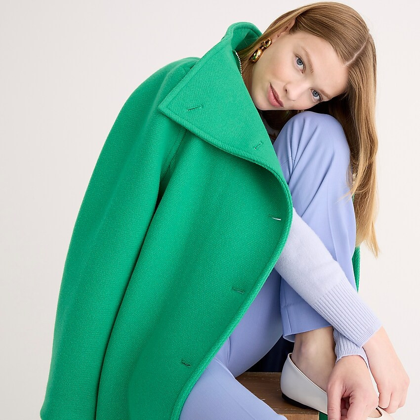 Villa coat in Italian stadium-cloth wool | J. Crew US