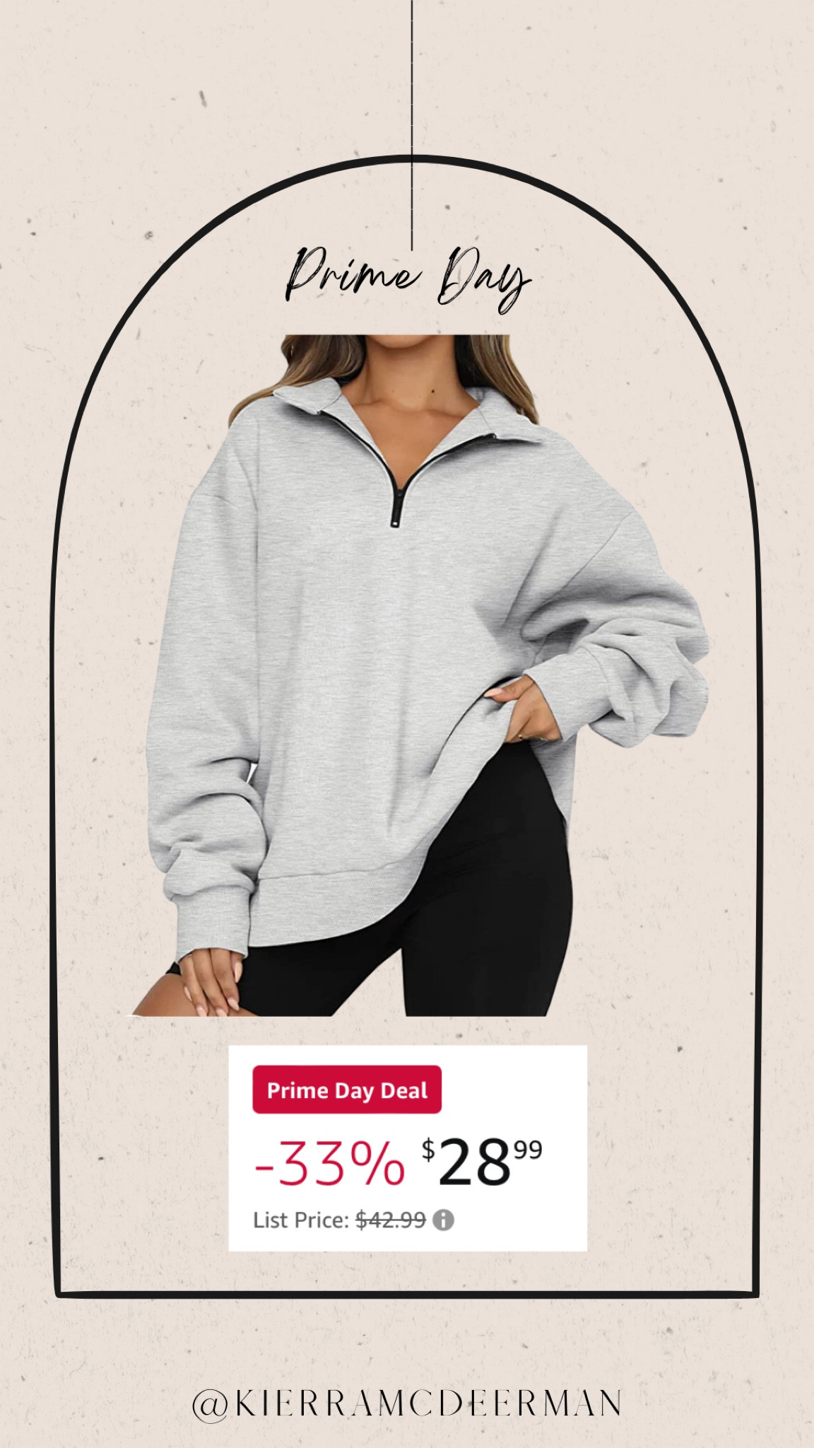 Prime deal on women’s pull over half zip!

#LTKsalealert #LTKxPrimeDay #LTKFitness