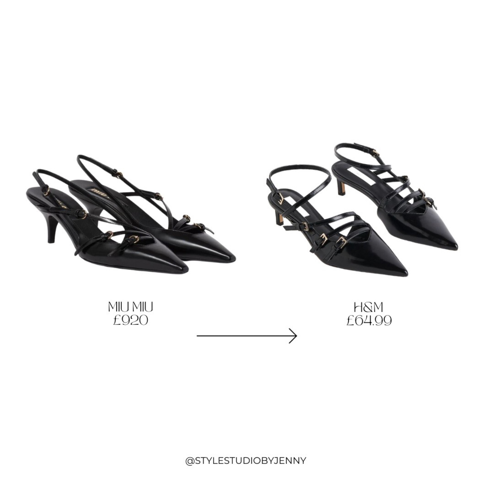 Miu Miu / H&M designer slingbacks dupe

#designerdupes #highstreetdupes #fashiondupes #loewedupe #celinedupe #ukpersonalstylist #personalstylingservice #ukstylist #womensstyling #virtualstylist #ukfashion #stylingideas #clothinghaul #outfitinspo #outfitinspiration #outfitoftheday #ootd #stylingservice #ltkeurope #personalstylist #ukstylist #womenswearfashion #fashionblogger #neutralstyle #neutralfashion

#LTKstyletip #LTKfindsunder100 #LTKshoecrush