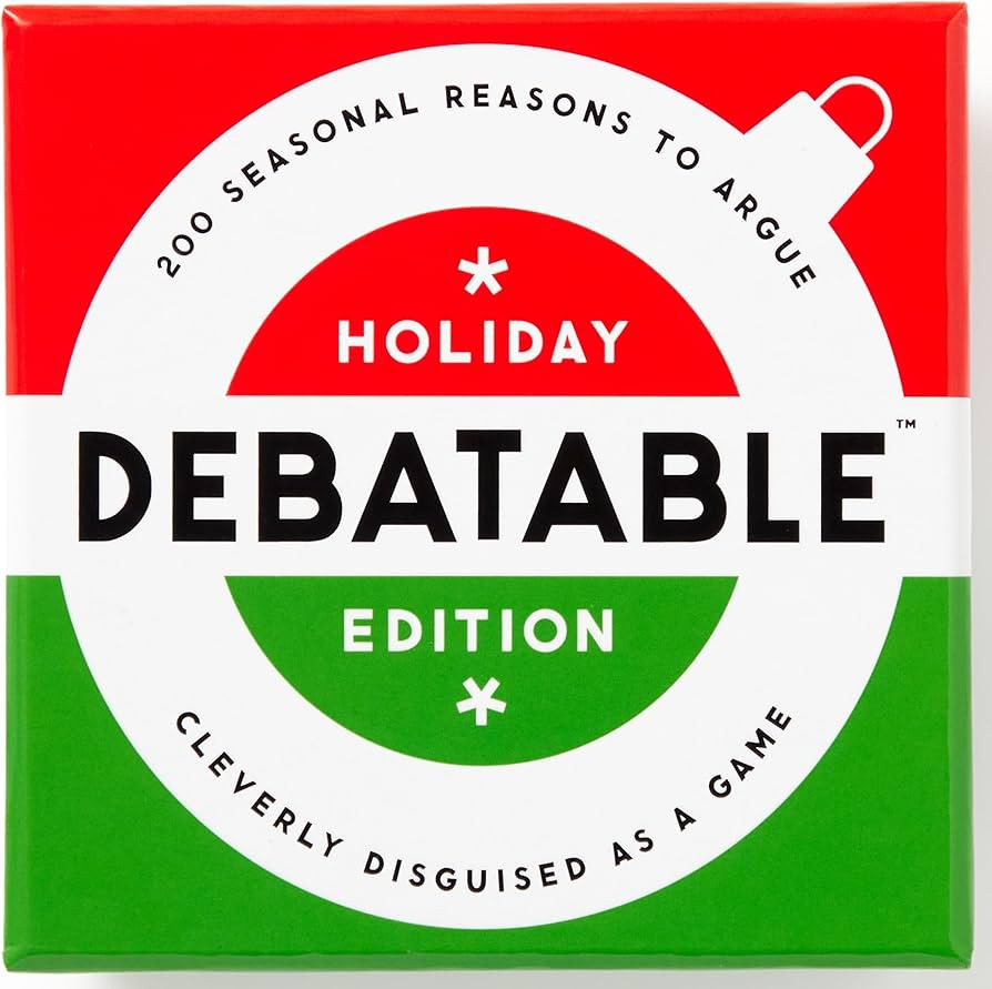 Brass Monkey Debatable Holiday Edition – Social Party Game with 400 Holiday Topics to Argue Abo... | Amazon (US)