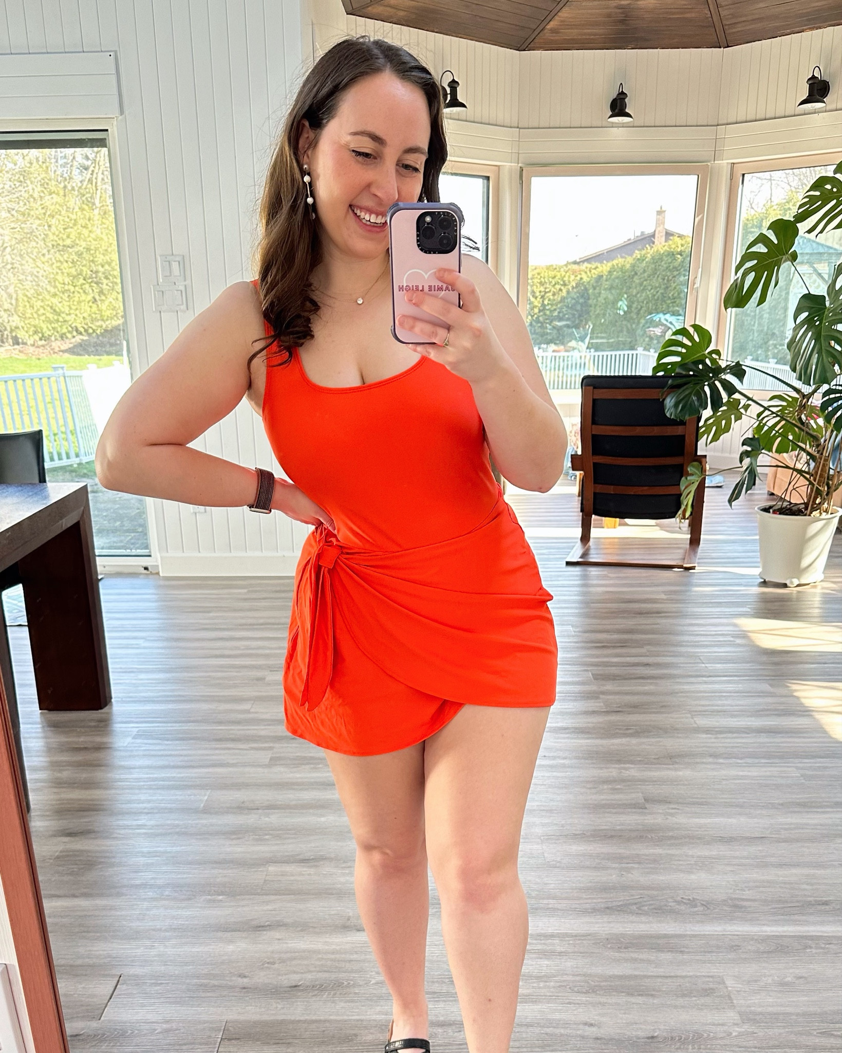 Looking for a more modest or full coverage swimwear option? I recently tried a few new suits from Old Navy and I was really pleasantly surprised with the selection! They had a ton of tankinis, some swim rompers, swim skirts, and even these swim dresses in multiple patterns and colours! I especially loved this bright orange - perfect for a vacation! 

#LTKswim #LTKmidsize #LTKtravel