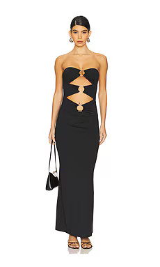 superdown Luciana Maxi Dress in Black from Revolve.com | Revolve Clothing (Global)