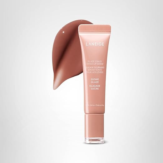 LANEIGE Glaze Craze Tinted Lip Serum: Hydrating Lip Serum for Glossy, Nourished Lips with Plumpin... | Amazon (US)