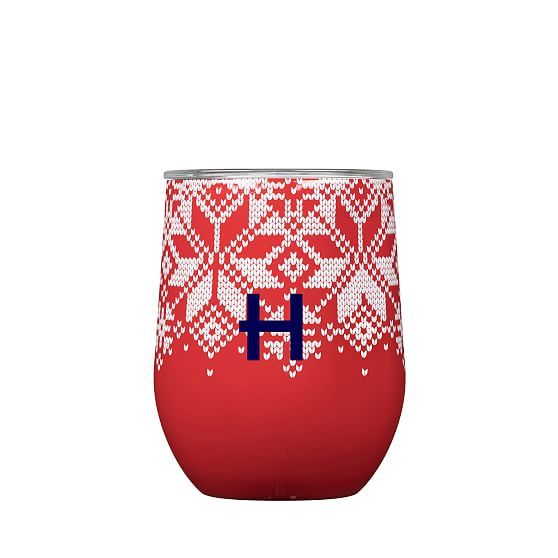 Holiday Corkcicle Stemless Wine Cup | Mark and Graham