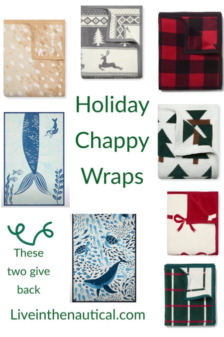 Chappy Wraps is having an early Black friday Sale. Use code Early Bird to get 20% off! 

I rounded up some of my favorite holiday blankets and two that give back. They make amazing gifts!

#LTKSeasonal #LTKHoliday #LTKCyberweek