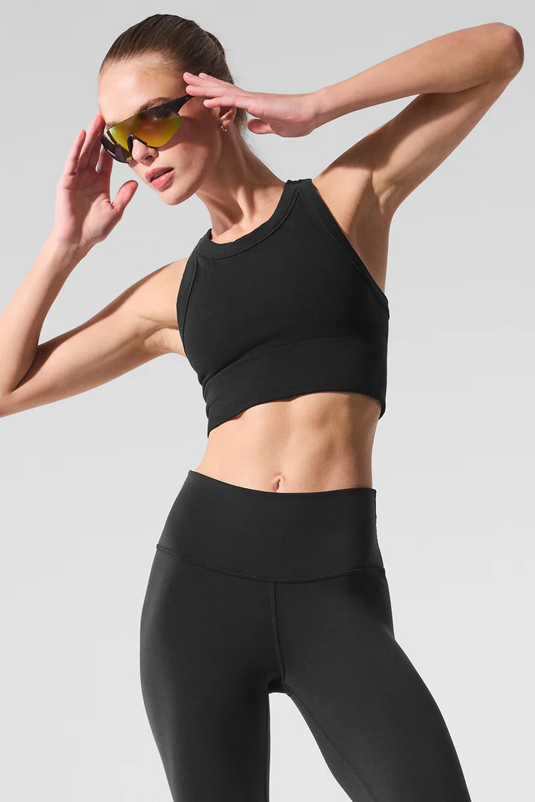 Seamless Delight High Neck Bra | Alo Yoga (US)
