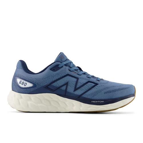 New Balance Men's Fresh Foam 680v8 Running Shoes - Blue/White/Beige (Size 9.5 Wide) | New Balance Athletics, Inc.
