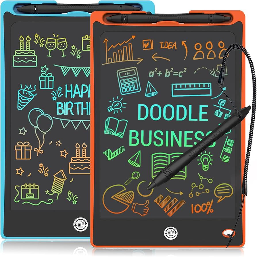2 Pack LCD Writing Tablet, 8.8 Inch Colorful Doodle Board Drawing Tablet for Kids, Erasable Elect... | Amazon (CA)
