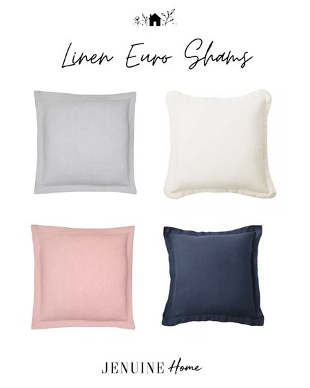 Huge sale on these 100% linen euro shams for your bed. Click on pillow below and then you can choose from all of the color options. 

Comes in several colors! Amazing price for this bedding. 

#LTKsalealert #LTKhome