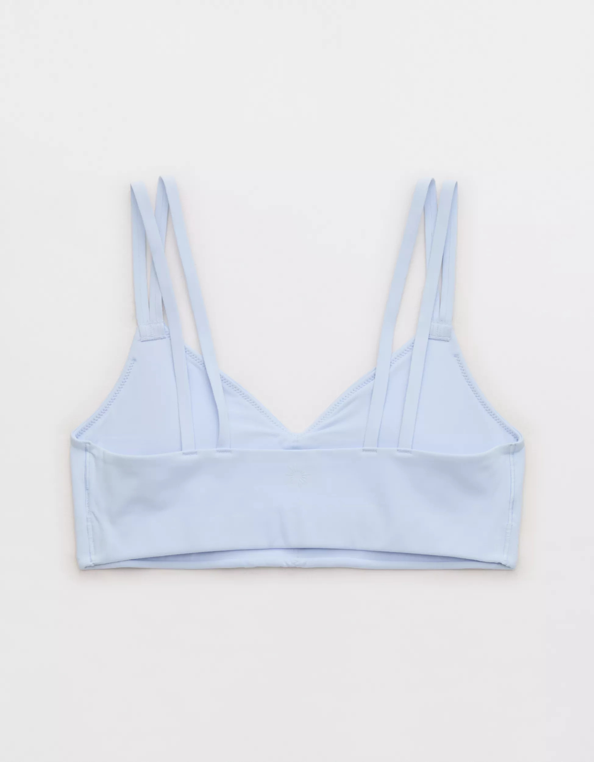 OFFLINE By Aerie Real Me Ruched Strappy Sports Bra | Aerie