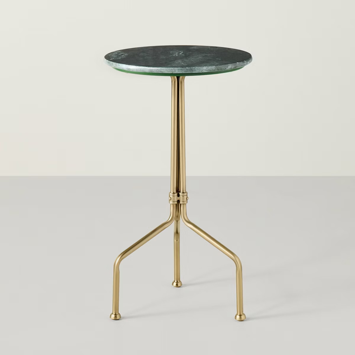Marble and Brass Accent Side Drink Table - Hearth & Hand™ with Magnolia | Target