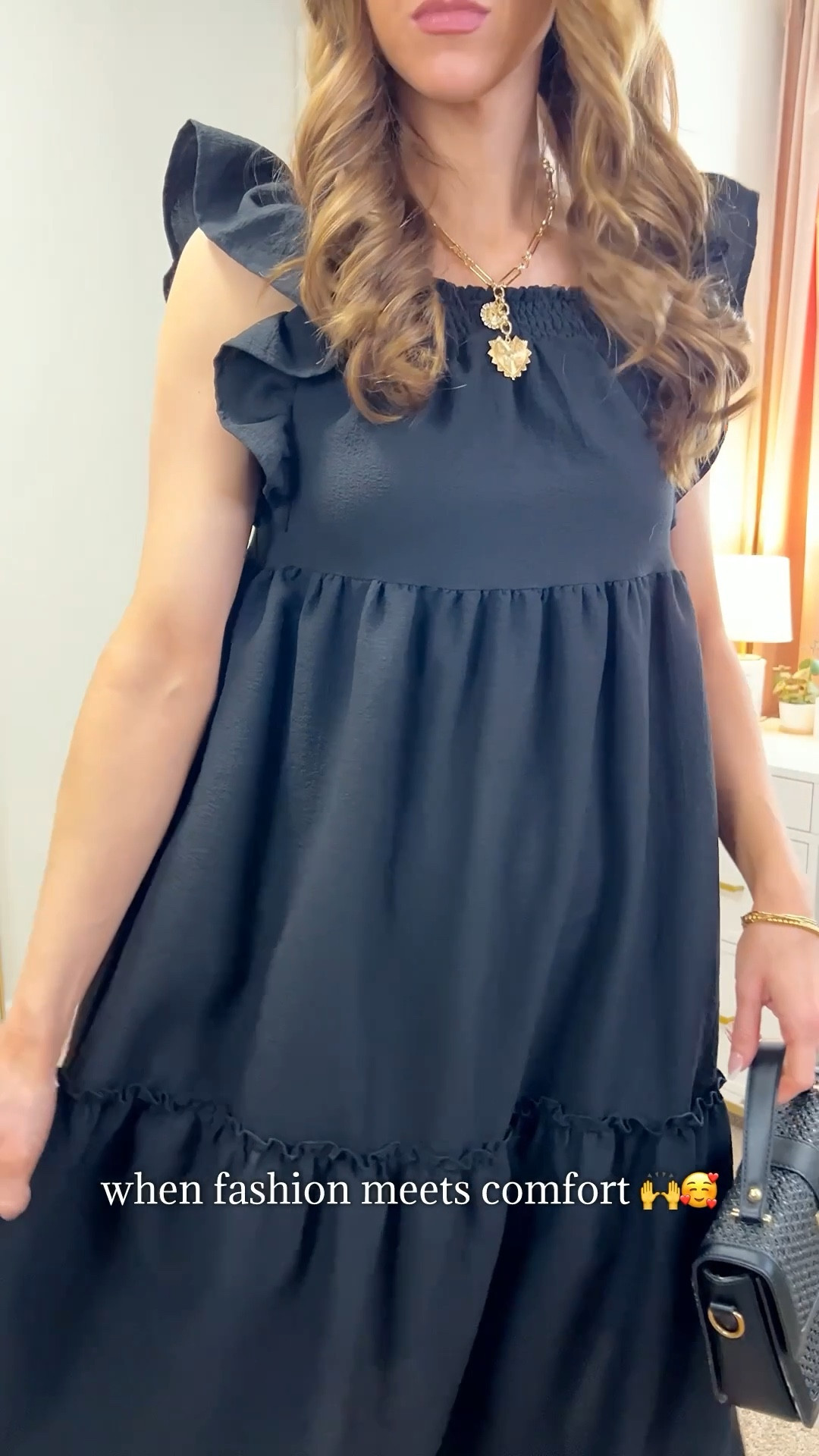 This dress was a go to for me last summer - to the point where I ordered it in a second color!
It’s so darling but also incredibly comfy.
I’m in a size small.



#LTKFindsUnder50 #LTKWatchNow #LTKStyleTip