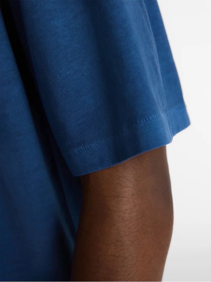 No Boundaries Oversized Cropped Tee with Short Sleeves, Men's and Big Men's XS-5XL - Walmart.com | Walmart (US)