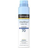 Neutrogena Ultra Sheer Body Mist Sunscreen SPF 70 | Ulta