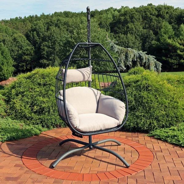 Dighton Porch Swing with Stand | Wayfair North America