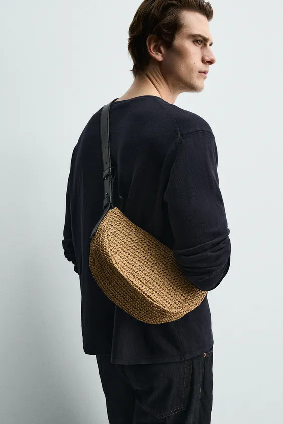 BRAIDED SHOULDER BAG | Zara UK