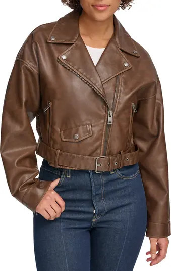 Faux Leather Moto Jacket | Nordstrom