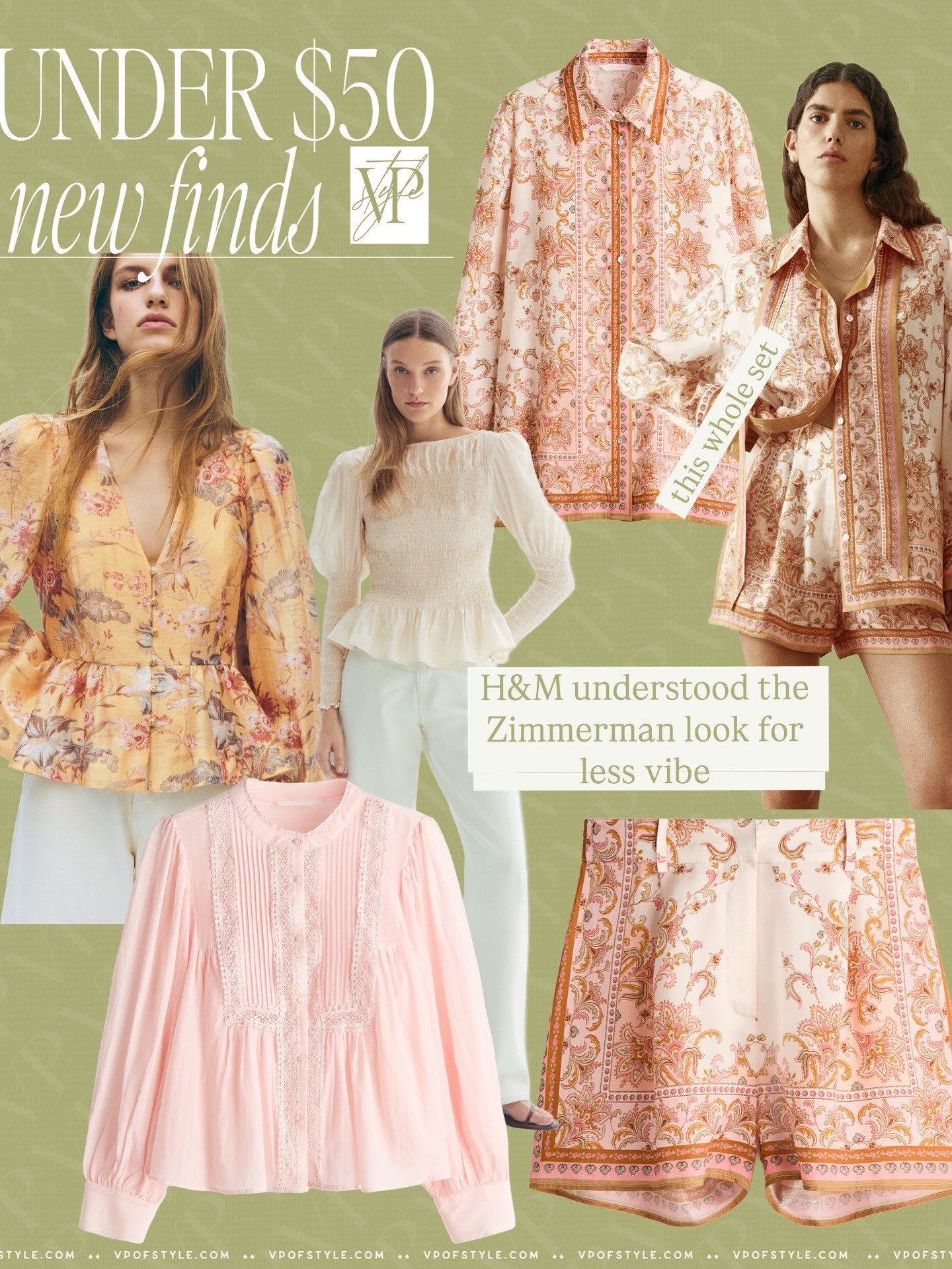 H&M new arrivals that look like Zimmerman. All under $50. Matching shirt and shirt set. Coord set. , print shorts, new spring arrivals pretty blouses. Pink blouse. Floral blouse. Floral shorts  

#LTKOver40 #LTKgrwm #LTKootd