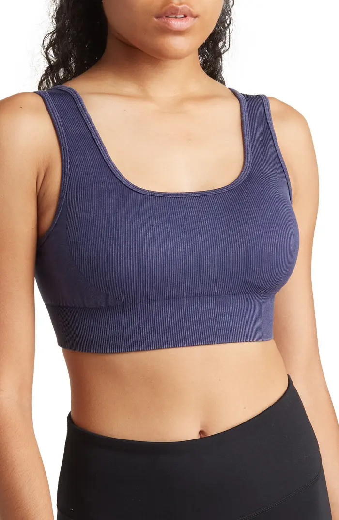 Seamless Stone Wash Bralette | Nordstrom Rack