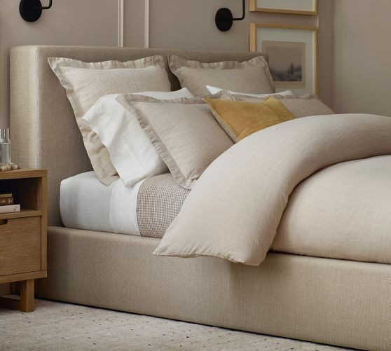 Belgian Flax Linen Duvet Cover | Pottery Barn (US)