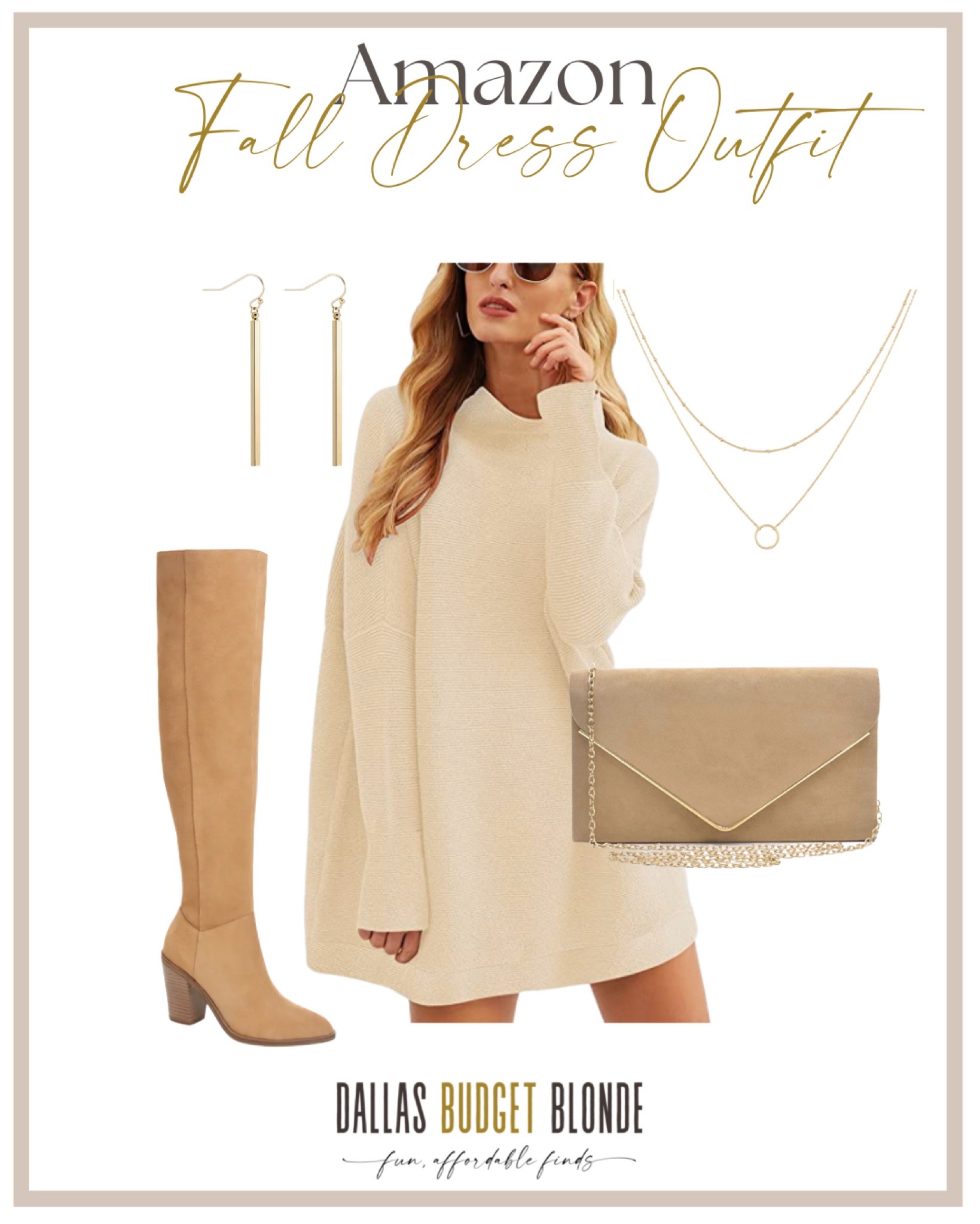 This dress is the perfect Winter white & I love it with these tall boots 👢 that are on sale at Nordstrom.
The dress is Amazon and under $35 if you click the coupon box- order true to size, if in between sizes, size down.
Boots are regularly $170, on sale for $94.


#LTKHoliday #LTKshoecrush #LTKSeasonal