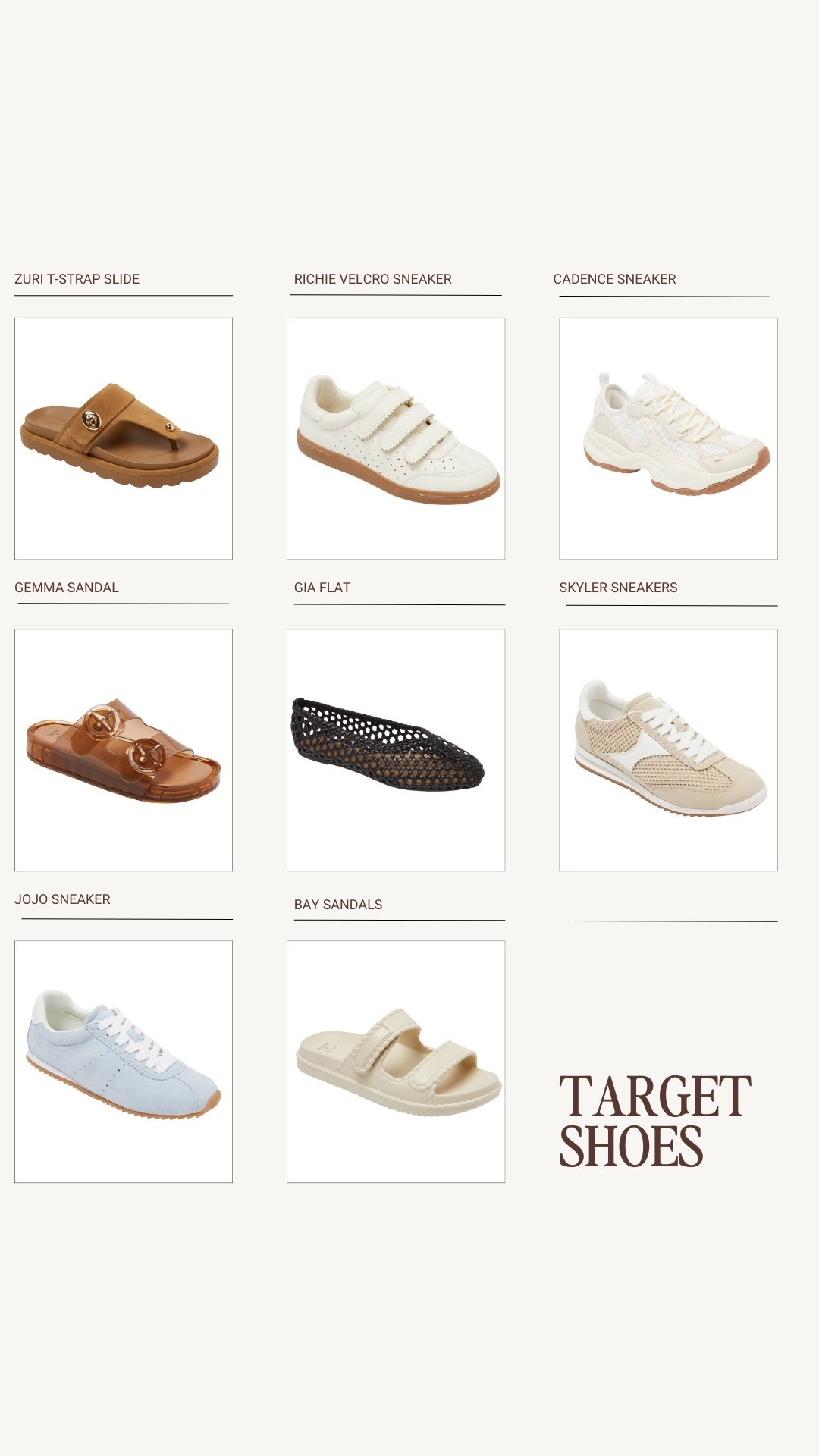 New spring shoe arrivals from Target. I love the white and blue sneakers!

#LTKootd #LTKfitnessgoals #LTKgrwm