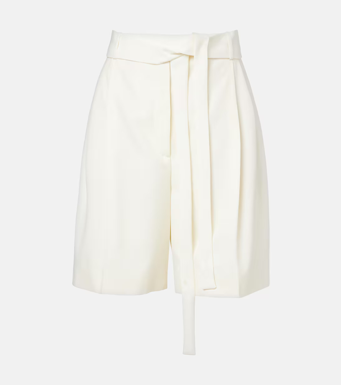 Belted virgin wool Bermuda shorts | Mytheresa (US/CA)