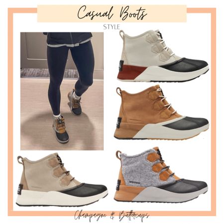 ✨Looking for a casual boot for fall and winter??? These Sorel boots are perfect! I have 3 other Sorel boots and they are the only brand I buy when I want something warm. So many color combos but grab a pair bc I’m sure they’ll start getting limited! I’ll be wearing mine while taking my kiddos trick or treating for sure!🎃
*Fit Tip- I find they run TTS

#sorelboots #fallboots #fall #boots #winterboots #sorel

#LTKshoecrush #LTKSeasonal #LTKHalloween