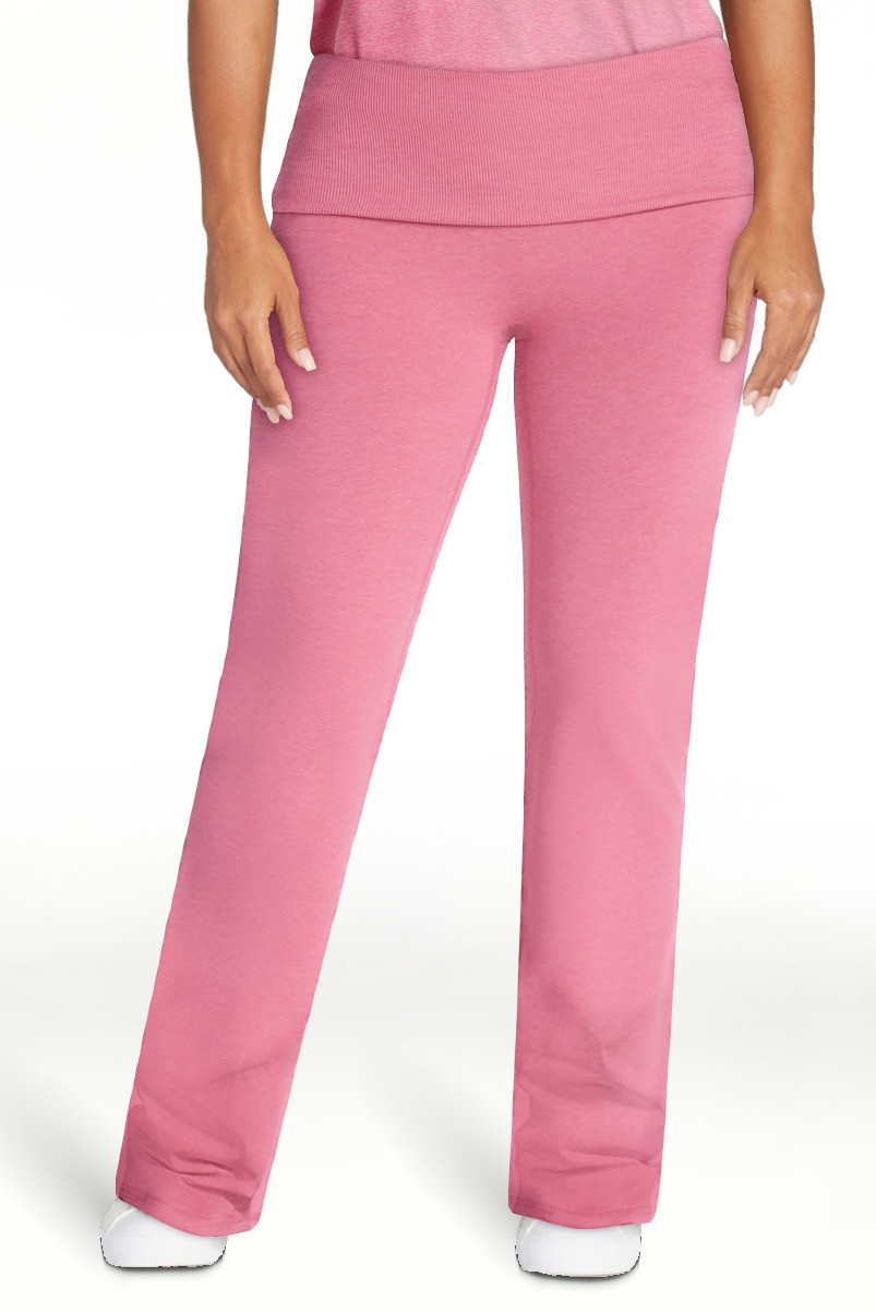 Athletic Works Women's ButterCore Flare Leggings with Fold Over Waist, 31" Inseam, Sizes XS-XXL | Walmart (US)