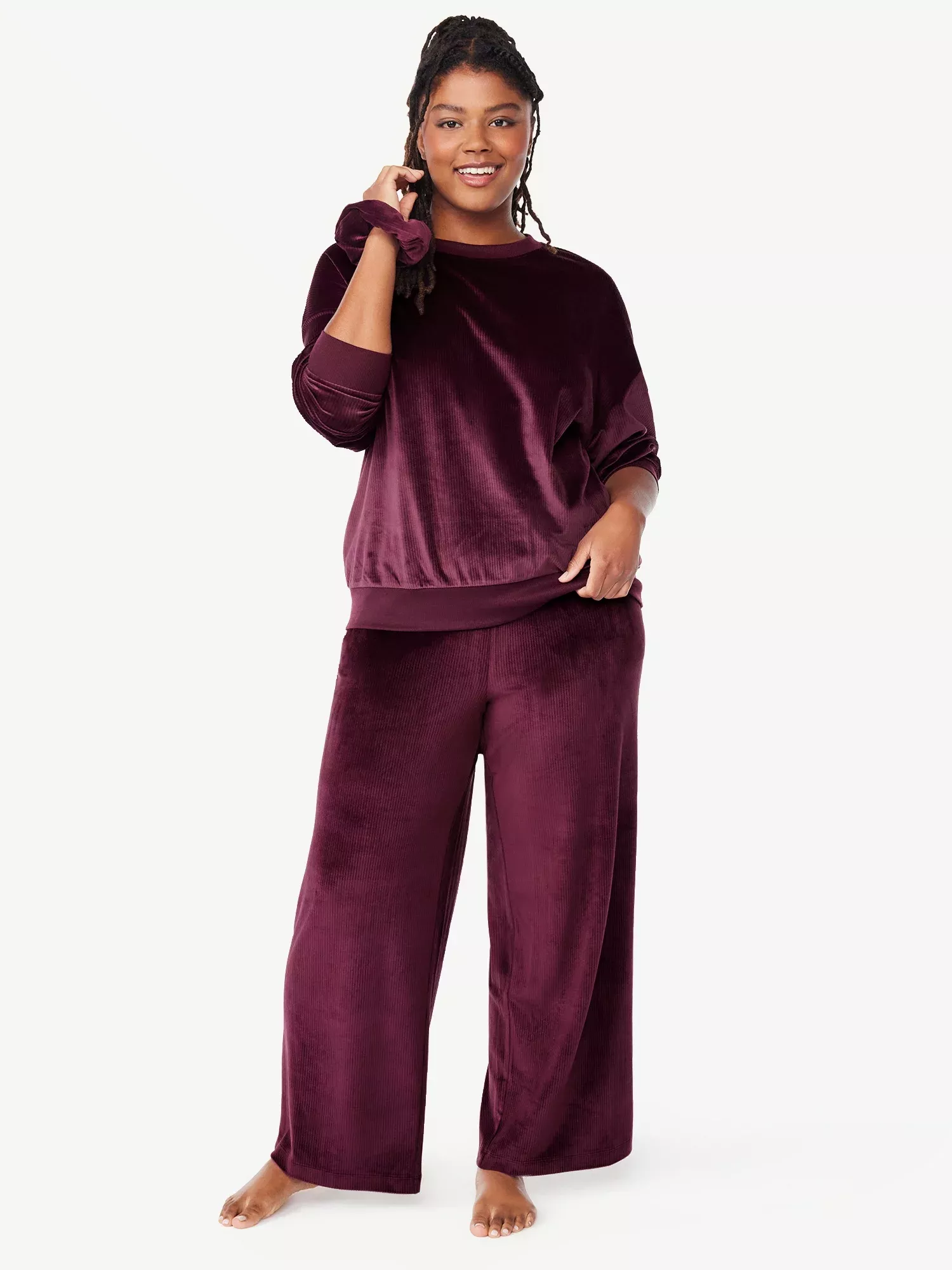 Women's pajama deals sets walmart