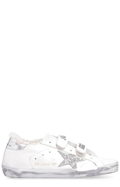 Golden Goose Deluxe Brand Superstar Shearling-Trimmed Sneakers | Cettire Global